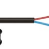 Przewód głośnikowy bezhalogenowy (Halogen Free) sceniczny 100V miedź OFC 2x2,50 czarny SPC-525H/SW 100m