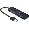 Equip 128959 USB 3.2 Gen 1 Hub 4-Port Adapter USB-C Black