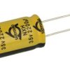 Kondensator; niskoimpedancyjny; elektrolityczny; 2200uF; 35V; NXH35VB2200 M16x25; fi 16x25mm; 7,5mm; przewlekany (THT); luzem; S