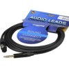 KLOTZ Kabel mikrofonowy XLR (gniazdo) / Jack 6,3mm Stereo (wtyk) 5m