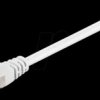 95501 Cat.6 S/FTP PiMF patch cable, CCA, white, 2,0 m