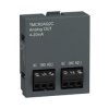 Moduł wyjściowy Schneider Electric Moduł wyjściowy TMCR Analogowy Easy Modicon M200 TMCR2AQ2C 41 x 15 x 35 mm