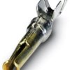Receptacle, 0.22-0.56 mm², crimp connection, nickel-plated/gold-plated, 1603327
