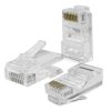 Qoltec Wtyk złącze modularne RJ45 CAT5e UTP Pozłacane styki 10 sztuk