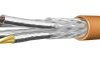 Przewód sieciowy DRAKA 1001032-00250BR, CAT 7, SF/UTP, 4 x 2 x 0.25 mm², pomarańczowy, Produkty w metrach bieżących
