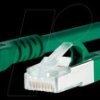 1308455055-E Patch cord RJ45 Cat.6A AWG26 S/FTP LSHF 5.0 m green