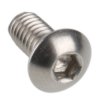 Śruba imbusowa M4 długość 8mm Gniazdo sześciokątne wypukłe Stal nierdzewna RS PRO