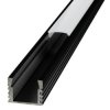 Profil czarny MiniLUX MAXI 2m wysoki nawierzchniowy