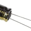 Kondensator 1500μF 16V dc Radialny, Otwór przelotowy Panasonic roztaw: 5mm 12.5 (Dia.) x 20mm