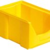 BRB Lagertechnik 977414 Skrzynka magazynowa nadaje się na żywność (S x W x G) 145 x 125 x 230 mm żółty 25 szt.