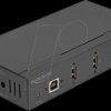 60686 Industry Hub 4 x USB 2.0 Type-A with 15 kV ESD protection and DI