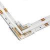 Łącznik do taśm LED RGB i CCT kątowy konektor narożny złączka 90° 5A 3PIN 4PIN 3PIN 10mm