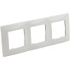 Ramka potrójna NILOE biała Legrand