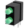 Vossloh Schwabe 518881.02 LED component Green 3 mm 15 mcd Bulk