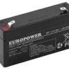 Akumulator AGM EUROPOWER serii EP 6V 1,2Ah (Żywotność 6-9 lat)