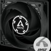 ACFAN00150A Arctic case fan P8 PWM PST Black, 80 mm