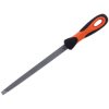 Bahco 1-170-08-2-2 Handled Three-Square Second Cut File 200mm (8in)