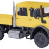 Busch 51080 H0 Model ciężarówki Mercedes Benz Unimog U 5023, żółty