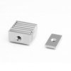 40x15x5 mm Cuboidal N38 Neodymium Magnet - for Flat Screw