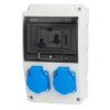 Rozdzielnica Ogrodowa Zabezpieczona Licznik 2X230v Rsk002fcl001