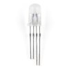 LED - RGB Addressable, PTH, 5mm Clear (5 Pack)