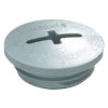 Wiska 10062514 EVSG 12 Silver-Grey Plastic Blind Plug M12