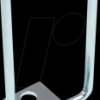 GC-N0046 Cable routing bracket, zinc-plated steel, 40 x 80 mm