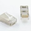 RJ45 wtyk telefoniczny 8p8c zaciskany na przewód ekranowany drut FTP, kategoria 5e