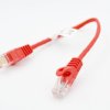 Patchcord RJ45 UTP 5e, długość 0,5m - czerwony