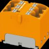 3273808 PTFIX distributor block, 6x4, orange