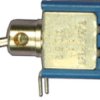 Toggle switch, metal, 1 pole, latching, On-On, 0.4 VA/20 V AC/DC, gold-plated, 5236WWCD