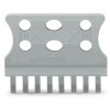 WAGO 769-414 Strain Relief Snap-on 10-15-pole for Conn./Cage Clamp Grey