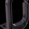 26990323 Cable management bracket, 40 x 80 mm, plastic, black