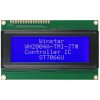 Winstar WH2004A-TMI-ET 20x4 LCD Display Blue Negative Mode White LED Backlight