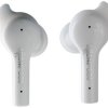 Boompods Bassline GO Słuchawki douszne Bluetooth biały zestaw słuchawkowy, regulacja głośności, odporne na pot, sterowan
