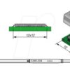 C245224 C245 SMD desoldering tip, C245224/12 x 12 mm, for QFP/PLCC