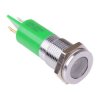 Q14F1CXXSG220 Green LED 14mm Panel Indicator 220VAC APEM