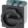 Rozłącznik główny 3P 100A 37kW AC23A 400V pokrętło czarne montaż tablicowy 4 otwory 3LD2704-0TK51