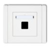 Flexi Gniazdo Komputerowe Pojedyncze Bez Modułu Biały Fgm-1P...