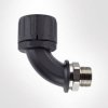 Złącze śrubowe do węża HellermannTyton HG21-90M-M20-PA66/NPB-BK 166-22503, 90° , 1 szt.
