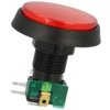 Przełącznik P550-5-66mm-12VR;10A; 250VAC;podświetlenie LED 12V;Highly