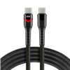 Kabel Przewód Usb-C Pd Rgb Led 200Cm Everactive Cbb-2Pdr Power Delivery 2.0 Z...