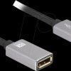 81079 DisplayPort extension cable 8K 60 Hz, without snap-in function,