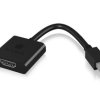 ICY BOX monitory adapter [1x złącze męskie Mini DisplayPort - 1x złącze żeńskie HDMI] IB-AC538a, Mini DP™ 1.1 zu HDMI® (