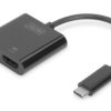 Adapter graficzny HDMI 4K 60Hz UHD na USB 3.1-C Power Delivery z audio czarny aluminiowy DA-70856
