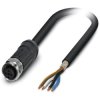 Przewód czujnik-siłownik ze złączem Złącze M12 liczba rdzeni 4 długość 2m Rodzaj A Żeńskie
