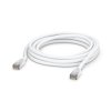 Patchcord LAN Zewnętrzny, Cat.5e STP, 5m, biały Ubiquiti UACC-Cable-Patch-Outdoor-5m-WH
