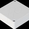 1551WTGY Waterproof miniature case, 60 x 60 x 22 mm, grey