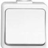 JANTAR-bis Przycisk zwierny /dzwonek/ n/t IP44 biały WNT-7J-b