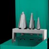 28079 2 HSS sheet metal cone bit, set with 3 pieces